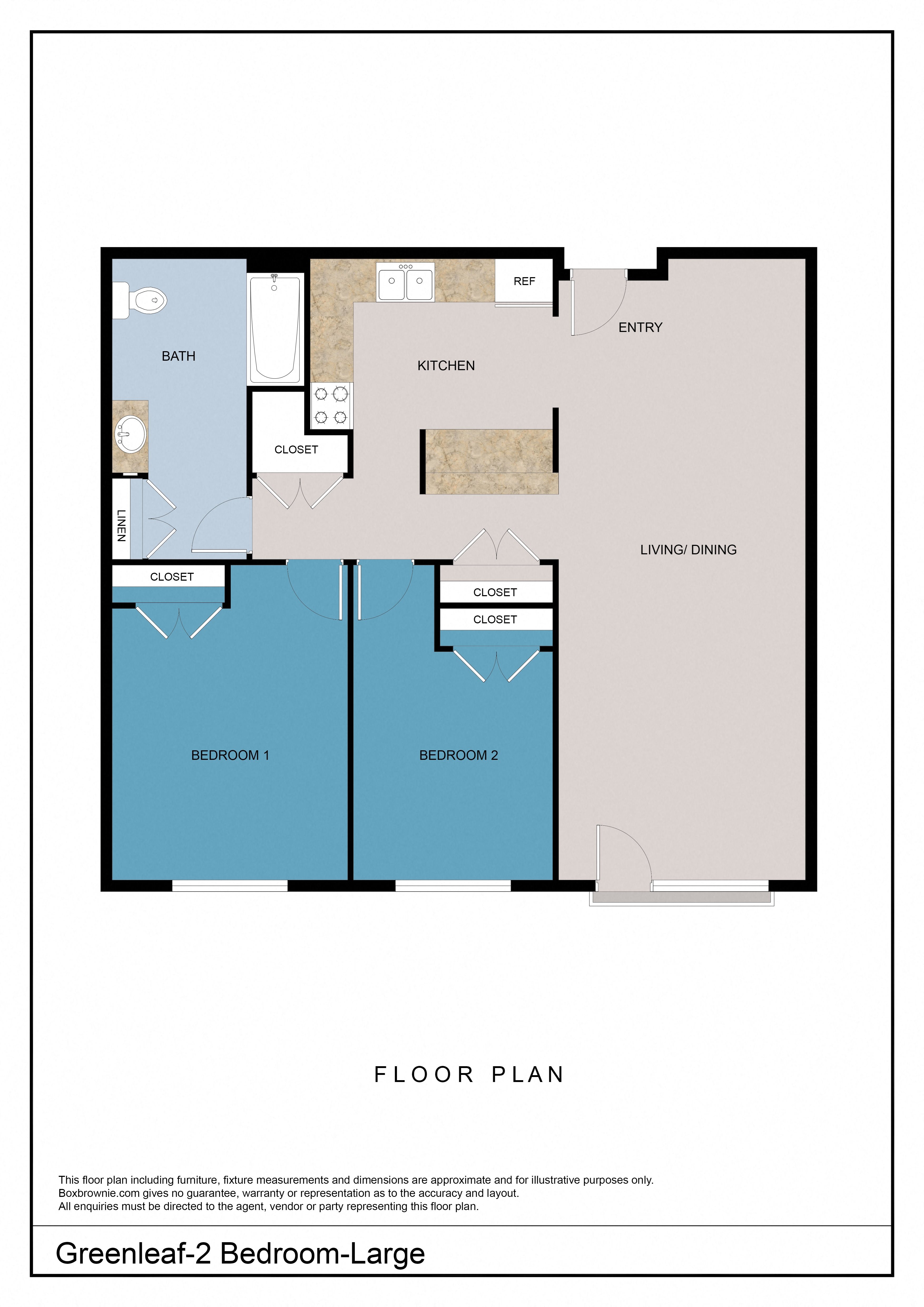Floor Plans of Greenleaf in Minneapolis, MN